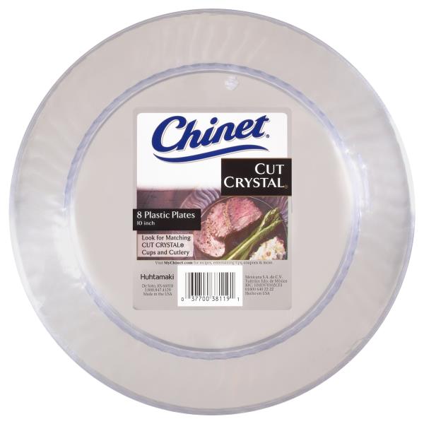 Chinet Cut Crystal Plastic Plates, 10 Inch : Publix.com Chinet Cut Crystal Plastic Plates, 10 Inch : Publix.com