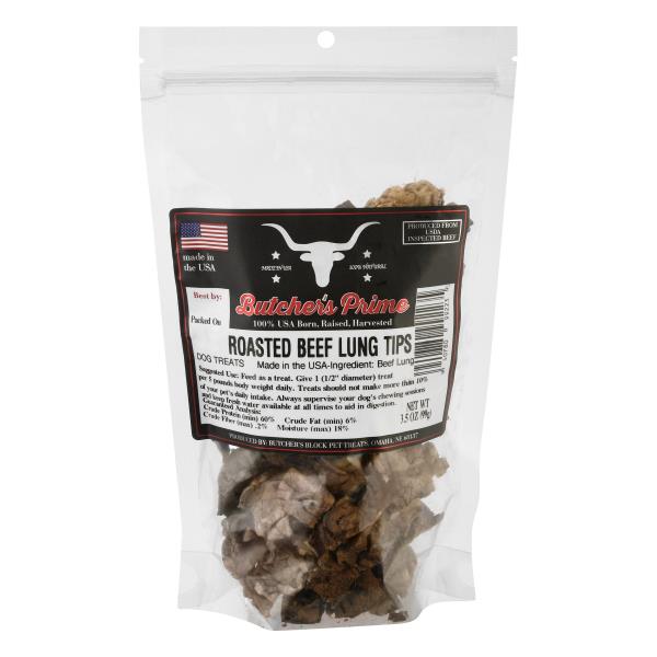 dried lung dog treats