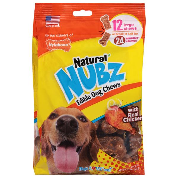 natural nubz edible dog chews