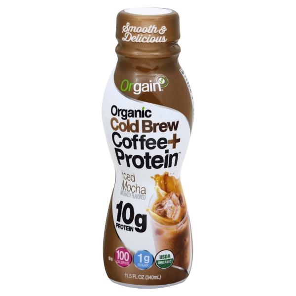 orgain coffee protein organic