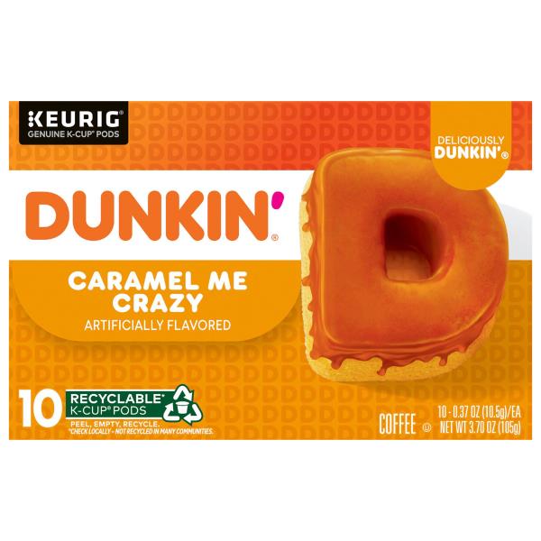 Is it Vegan? Dunkin' Coffee, Caramel Me Crazy, K-Cup Pods