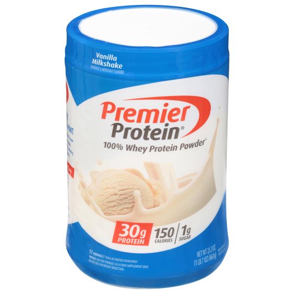 Premier Protein Protein Powder, Vanilla Milkshake | Publix Super Markets