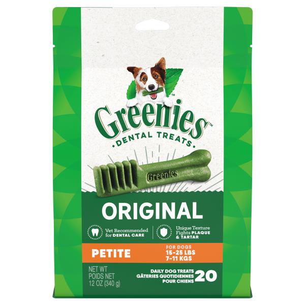 what age can puppies eat greenies