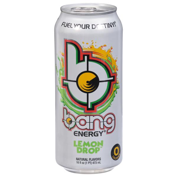 Bang Super Creatine Energy Drink, Lemon Drop Publix Super Markets