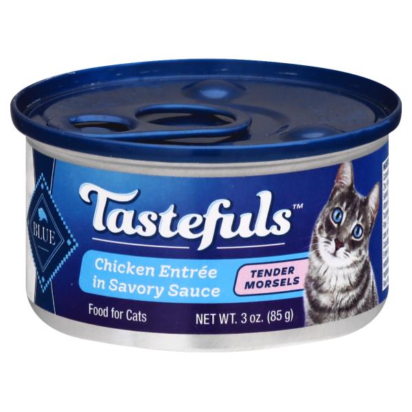 tasteful blue cat food